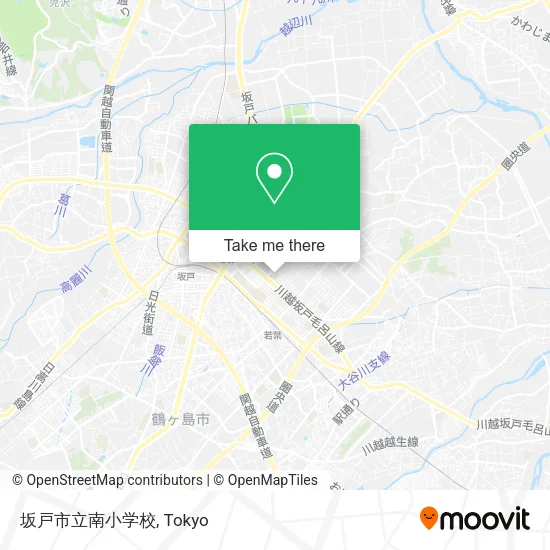 坂戸市立南小学校 map