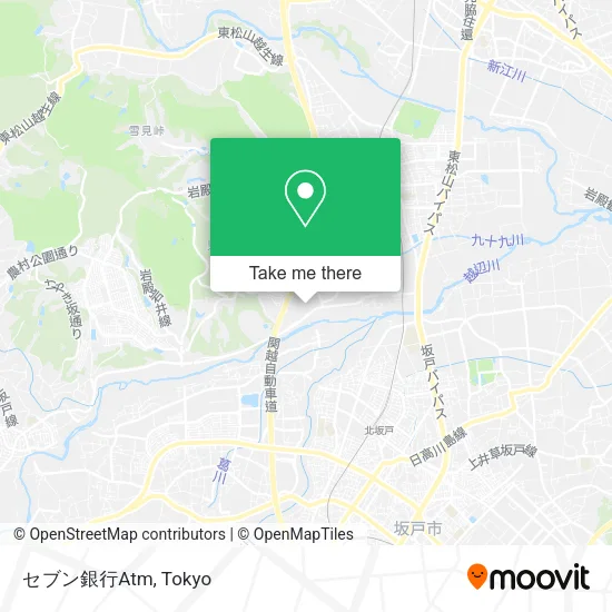 セブン銀行Atm map