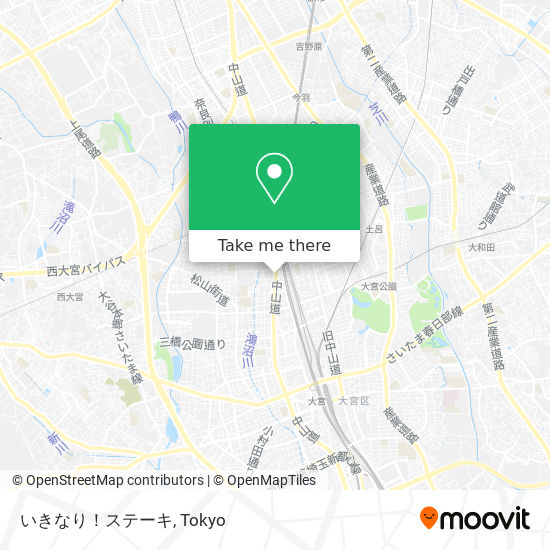 いきなり！ステーキ map