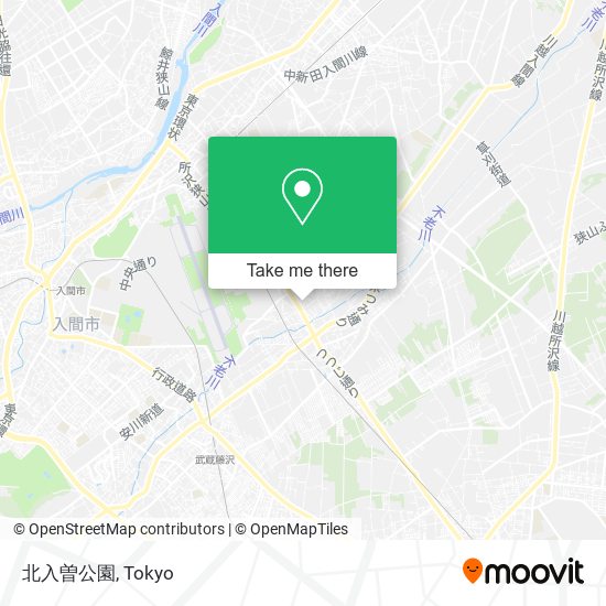 北入曽公園 map