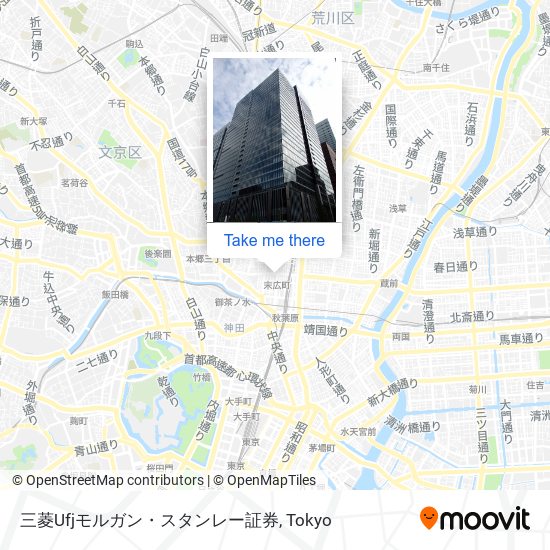 三菱Ufjモルガン・スタンレー証券 map