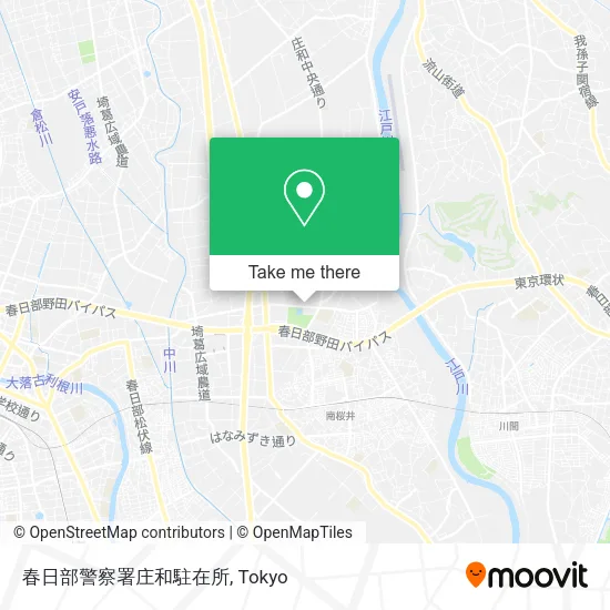 春日部警察署庄和駐在所 map