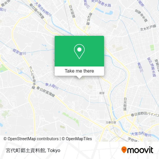 宮代町郷土資料館 map