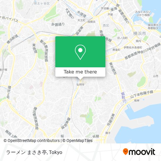 ラーメン まさき亭 map