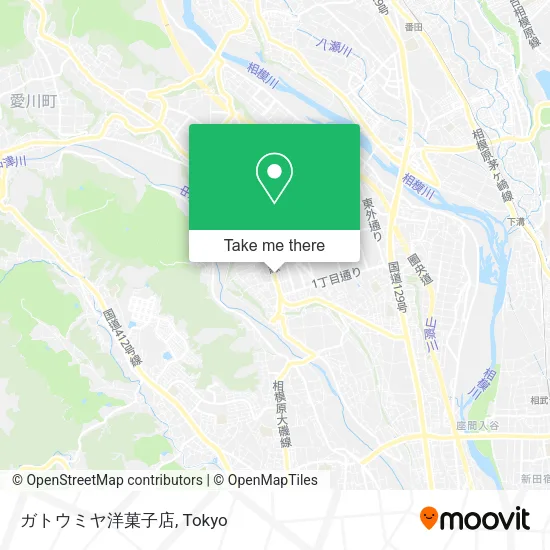 ガトウミヤ洋菓子店 map