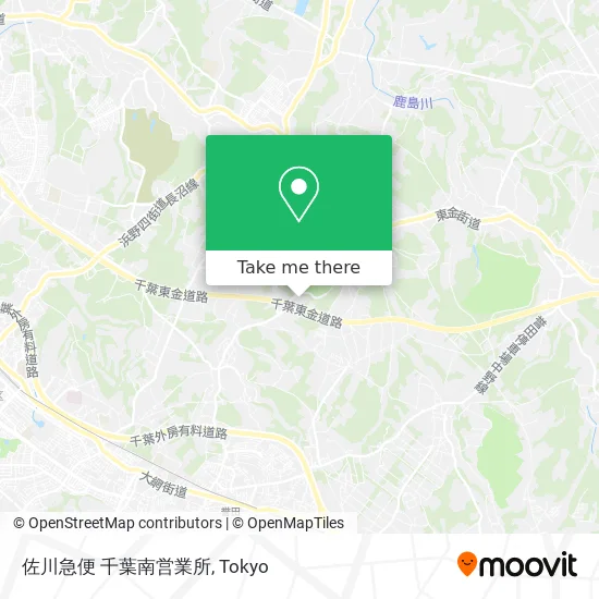 Sagawa Express Chiba South Branch Office map