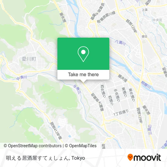 唄える居酒屋すてぇしょん map
