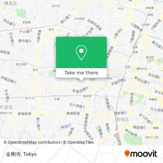 金剛寺 map