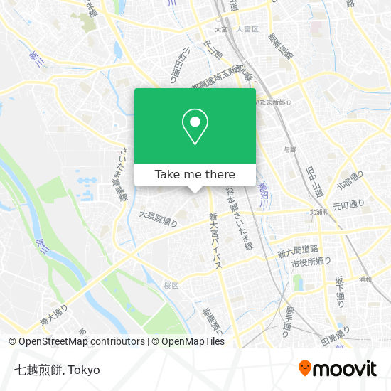 七越煎餅 map