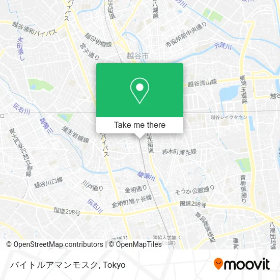 バイトルアマンモスク map