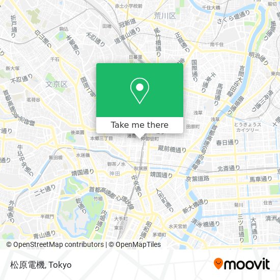 松原電機 map