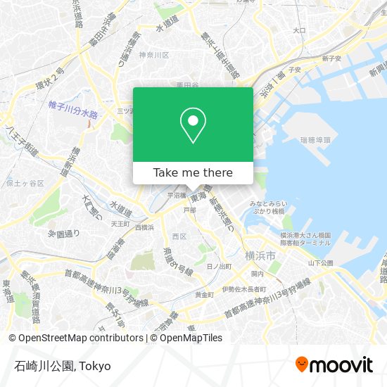石崎川公園 map