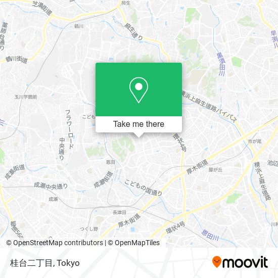 桂台二丁目 map