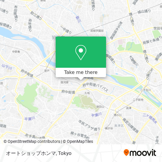 オートショップホンマ map