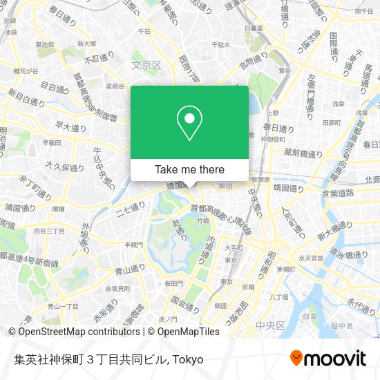集英社神保町３丁目共同ビル map