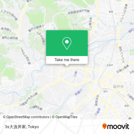 3s大漁丼家 map
