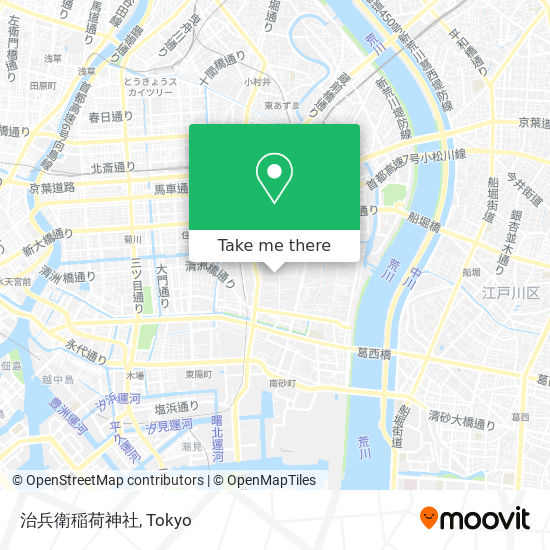 治兵衛稲荷神社 map
