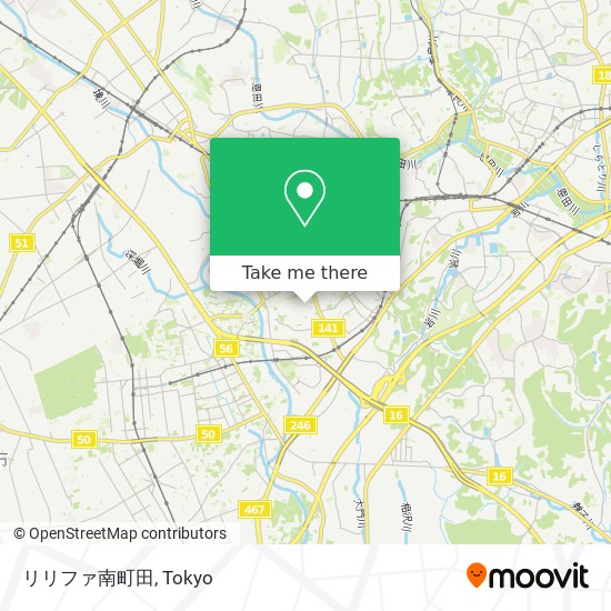 リリファ南町田 map
