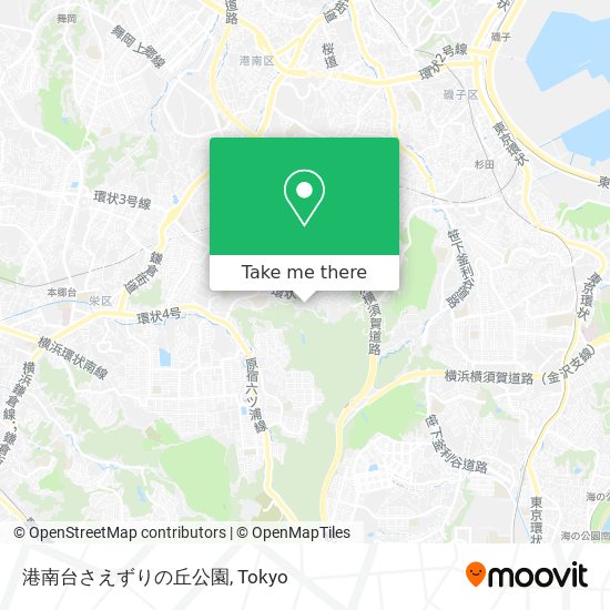 港南台さえずりの丘公園 map