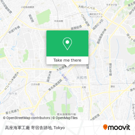 高座海軍工廠 寄宿舎跡地 map