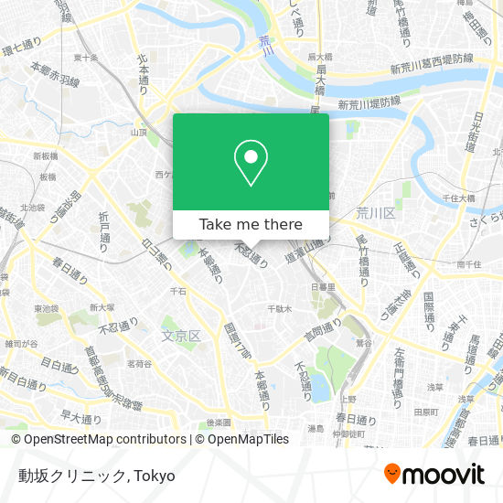 動坂クリニック map