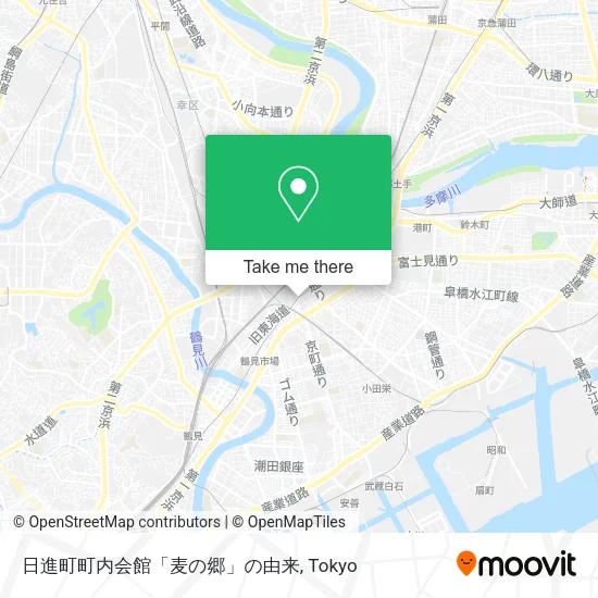 日進町町内会館「麦の郷」の由来 map