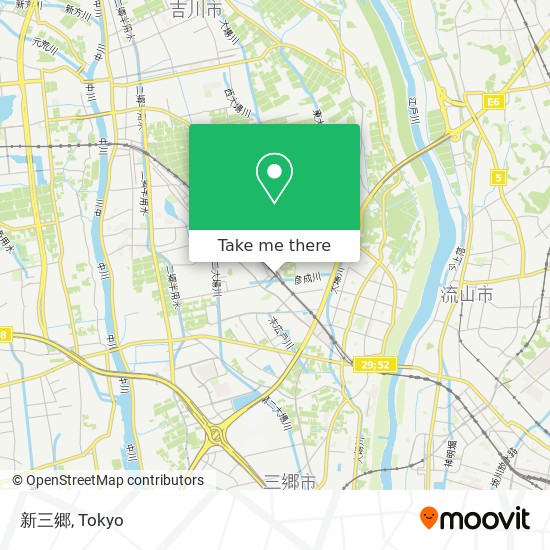 How To Get To 新三郷 In Tokyo By Metro Or Bus Moovit