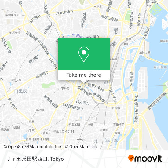 Ｊｒ五反田駅西口 map
