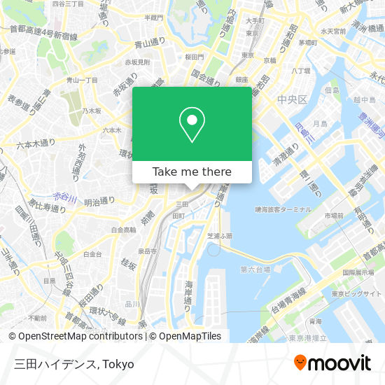 三田ハイデンス map