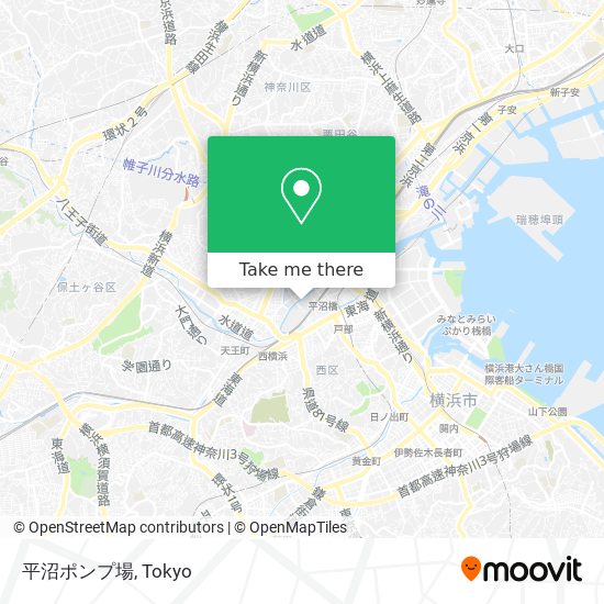 平沼ポンプ場 map