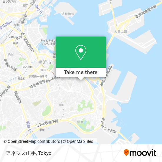 アネシス山手 map