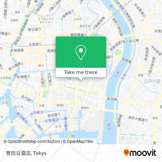 豊田豆腐店 map