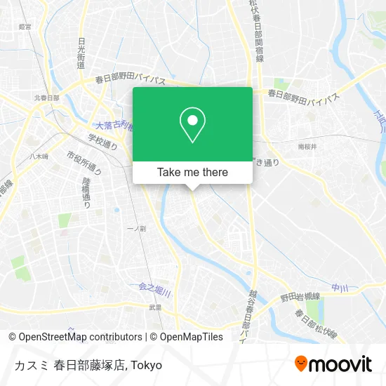 カスミ 春日部藤塚店 map