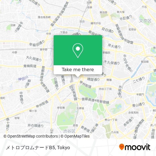 メトロプロムナードB5 map