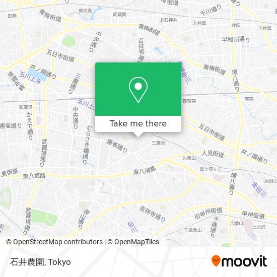 石井農園 map