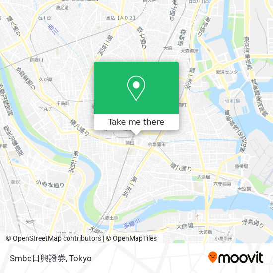 Smbc日興證券 map