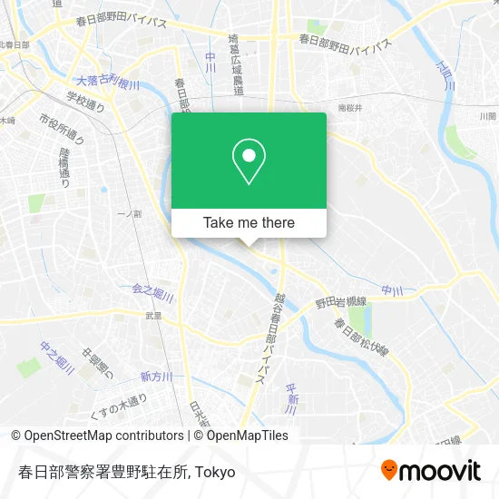 春日部警察署豊野駐在所 map