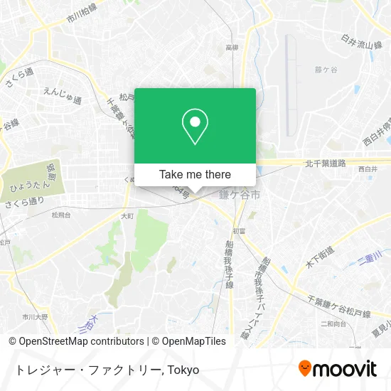 トレジャー・ファクトリー map