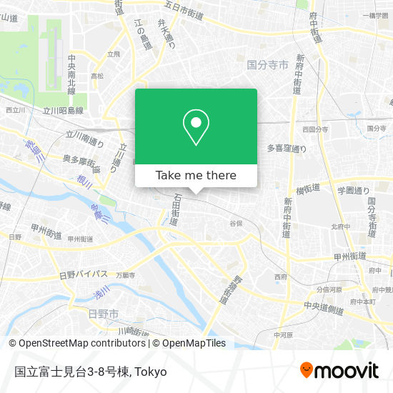 国立富士見台3-8号棟 map