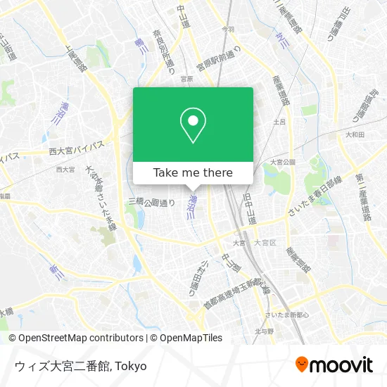 ウィズ大宮二番館 map