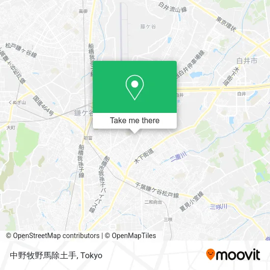 中野牧野馬除土手 map
