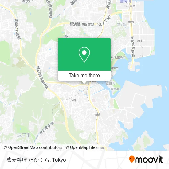 蕎麦料理 たかくら map