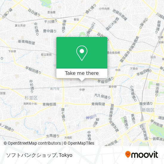 ソフトバンクショップ map