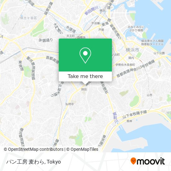 パン工房 麦わら map