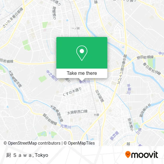 厨 Ｓａｗａ map