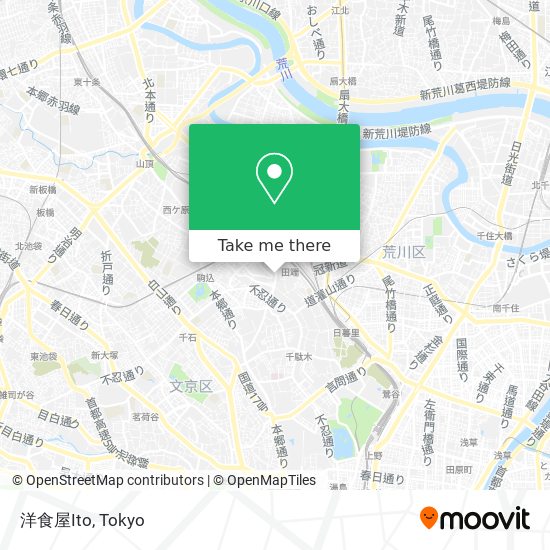 洋食屋Ito map