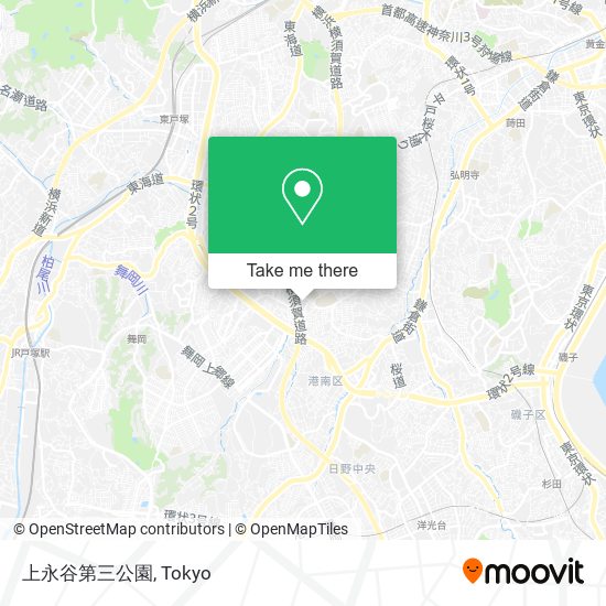 上永谷第三公園 map