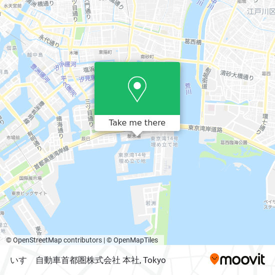 いすゞ自動車首都圏株式会社 本社 map