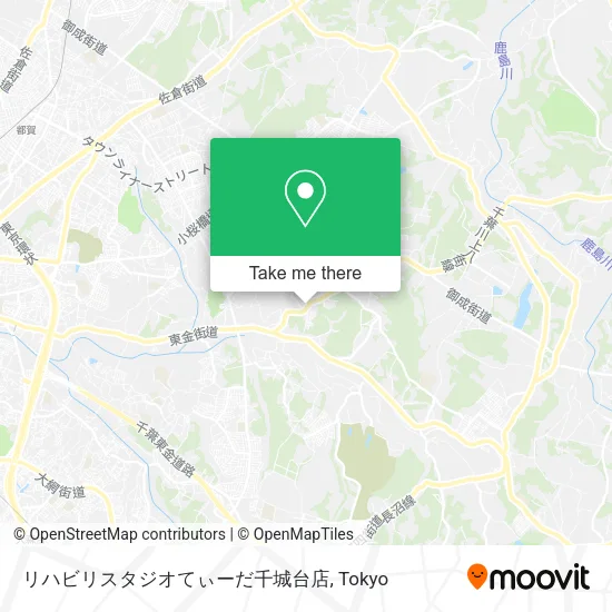 リハビリスタジオてぃーだ千城台店 map