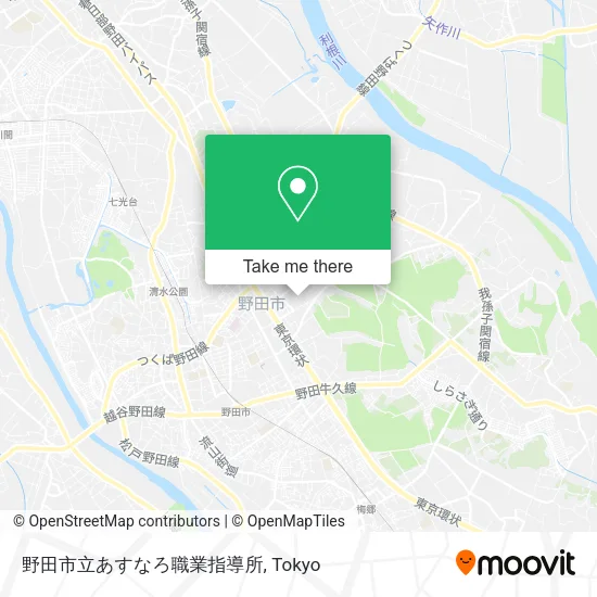 野田市立あすなろ職業指導所 map